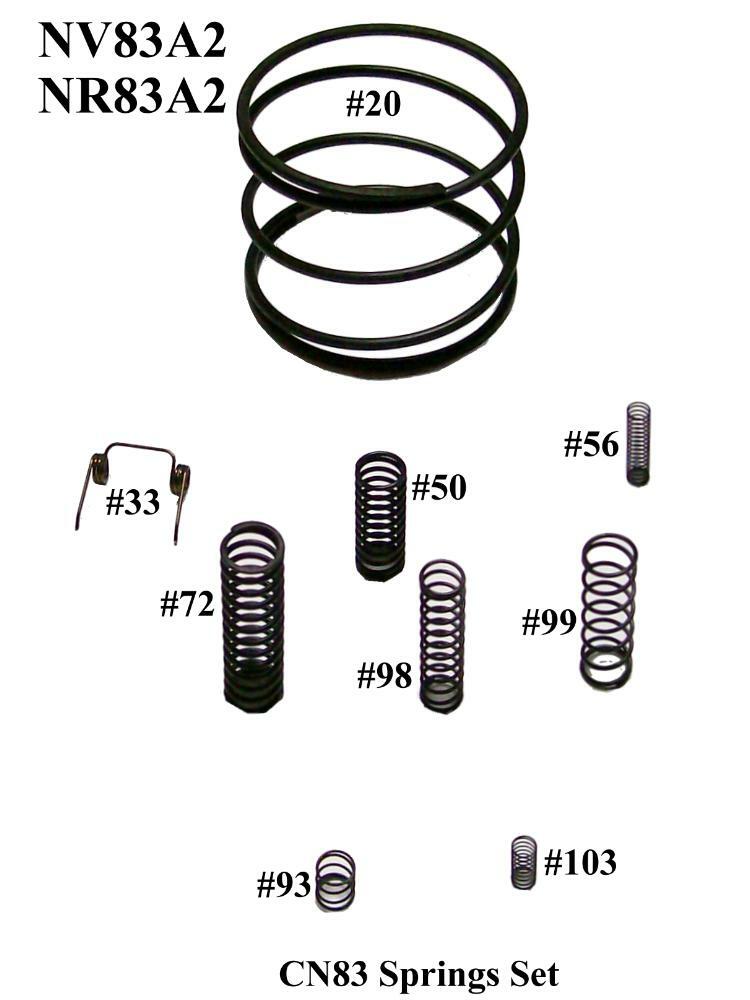 CoFast® High Quality 9 Springs set for Aftermarket Hitachi NV83A2 NR83A3 877-321