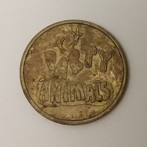 Party Animals Arcade Game Token 24mm