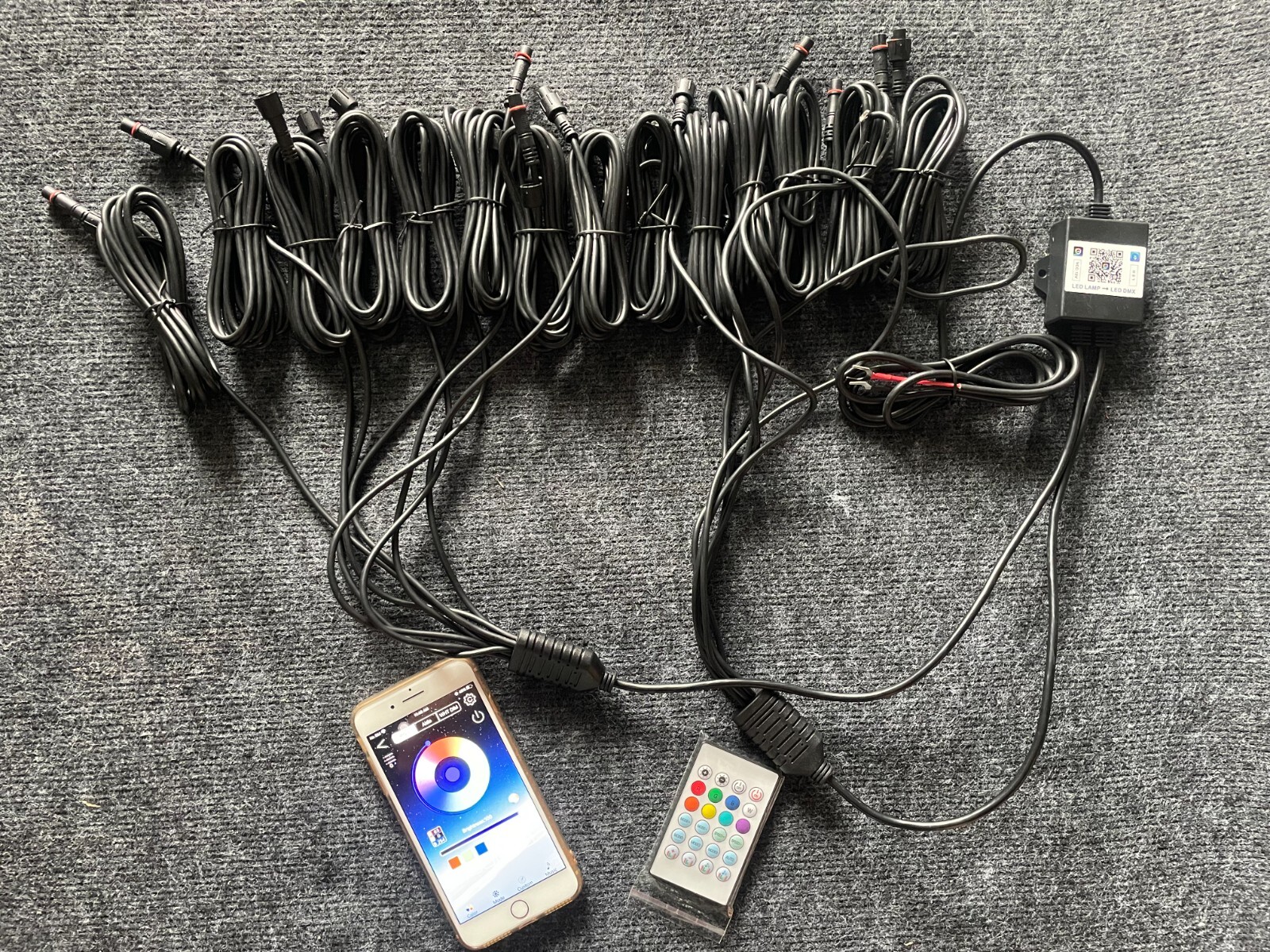 LED Lamp Bluetooth + Remote Harness Dream Color CHASING 3Pins for Light Strips