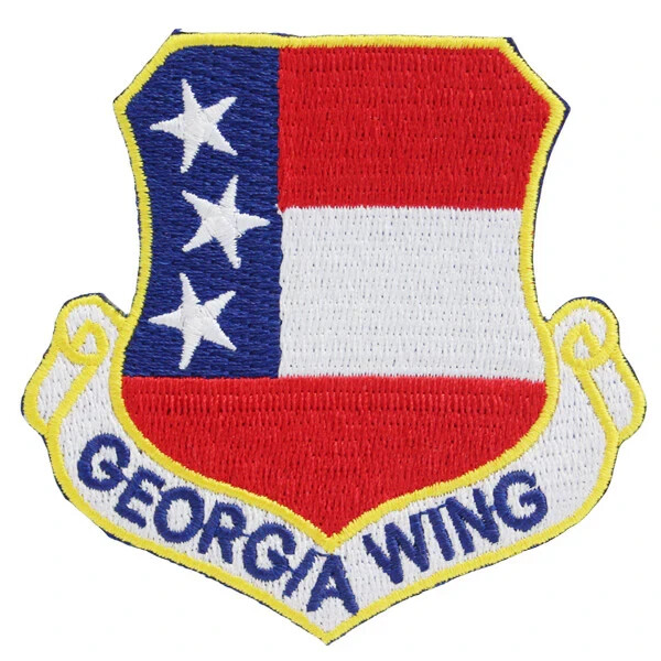 Civil Air Patrol Georgia Wing Patch Sew On Vanguard CAP0637I  Veteran Seller!