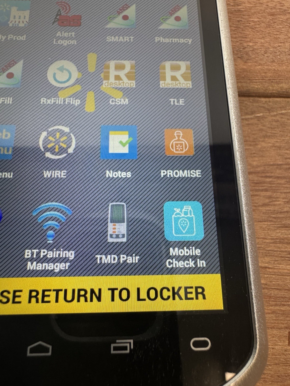 Symbol Zebra Motorola MC40 Touch Computer Scanner with Walmart Software TESTED