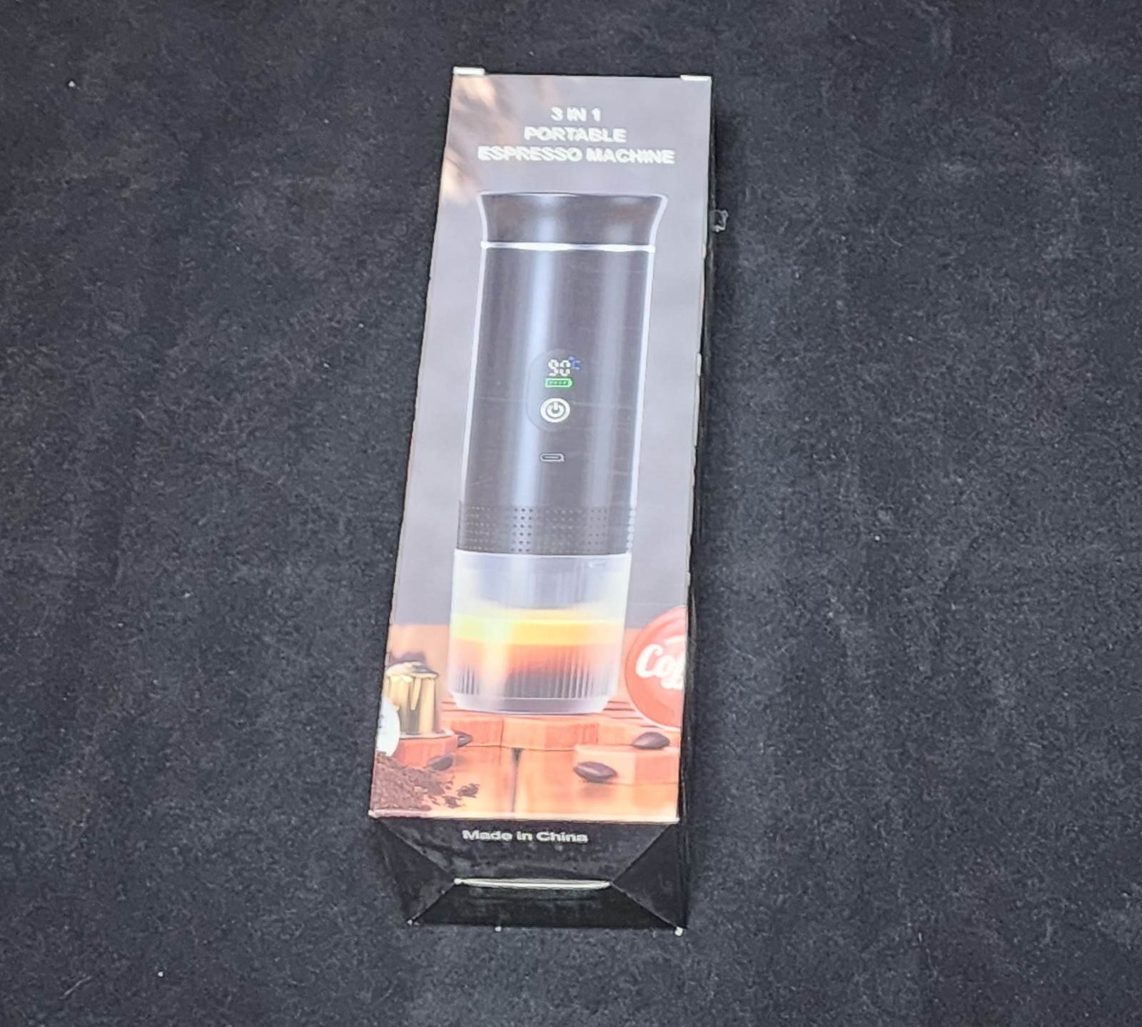 Automatic Espresso Maker Dual Hot & Cold Brew Compact Portable Coffee Machine
