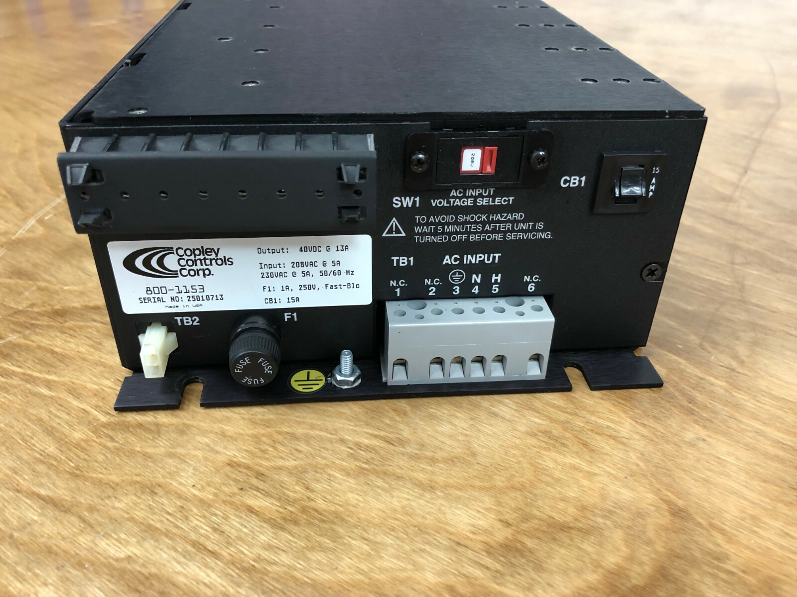 Copley Controls 800-1153 Servo Amplifier