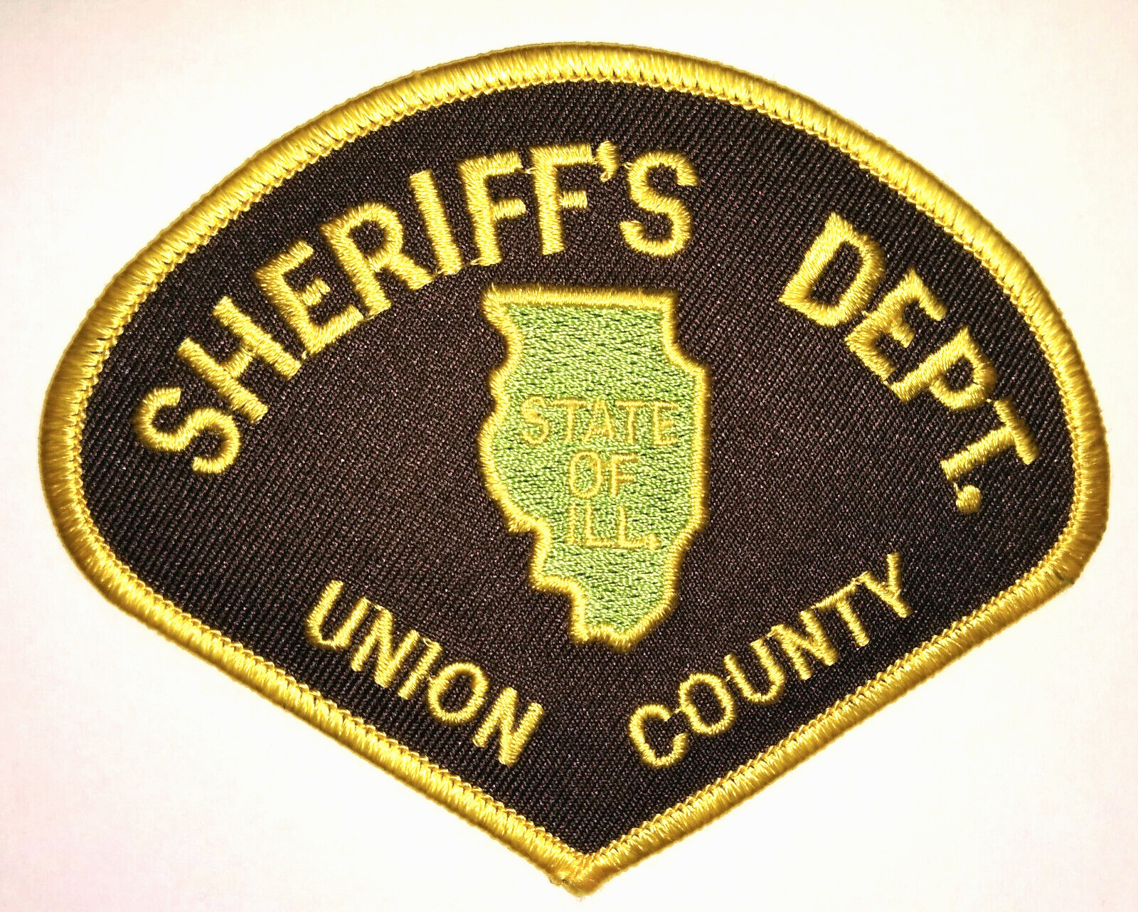 Union County Illinois Sheriff's Dept. Patch  -  FREE Tracked US Shipping!
