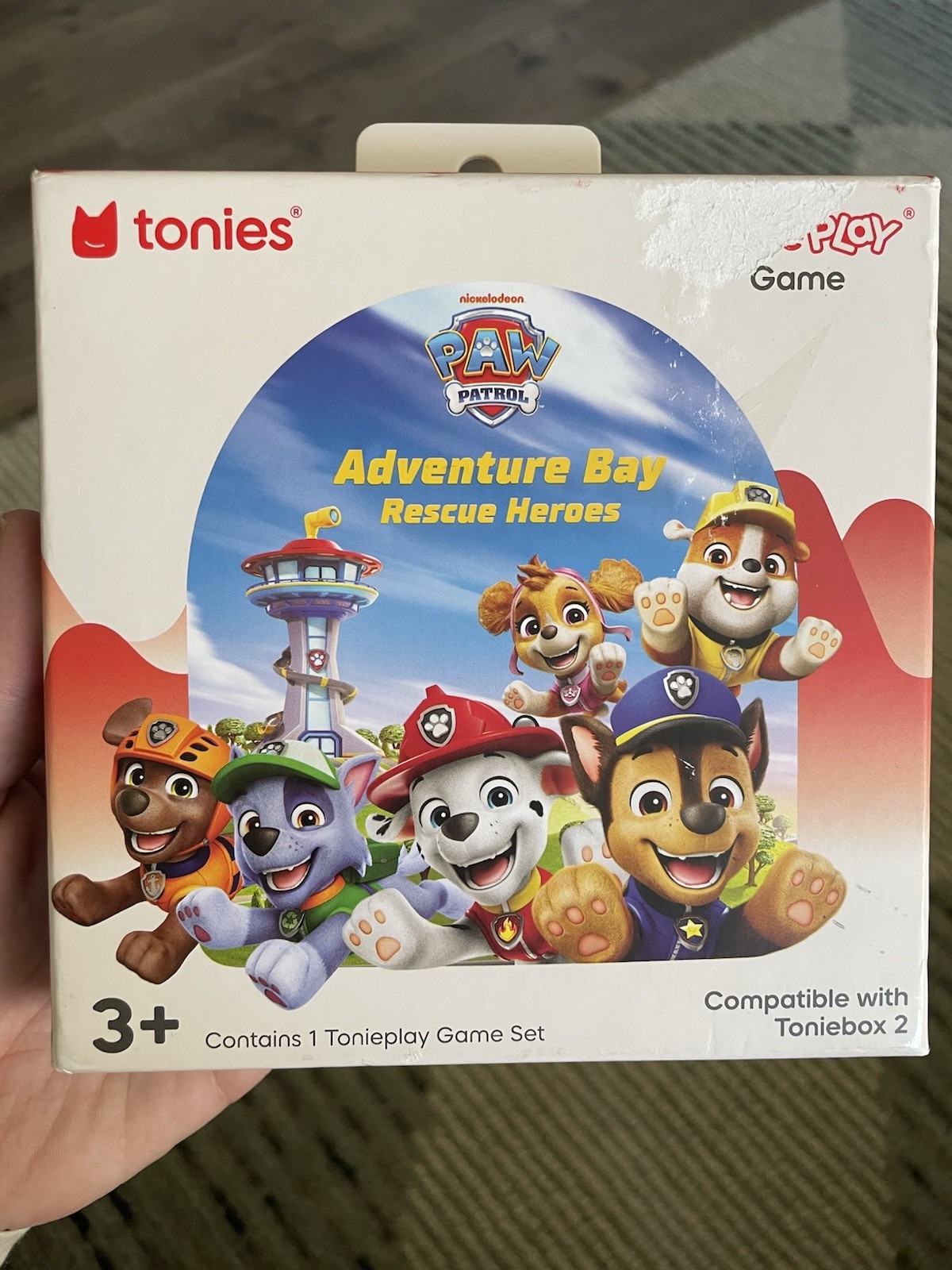 New Open Box Paw Patrol Game for Tonie Box 2 NO CONTROLLER