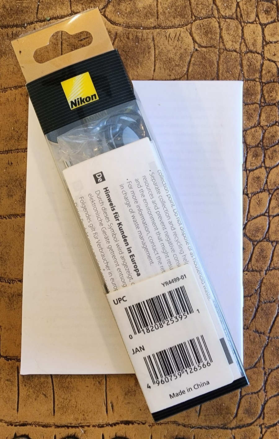 Nikon MC-DC2 Remote Shutter Release Cord