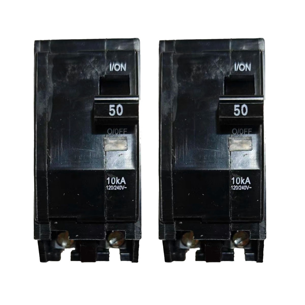Replacement for Square D QO250 2-Pole Plug-In Circuit Breaker 50A 120/240V 2 pcs