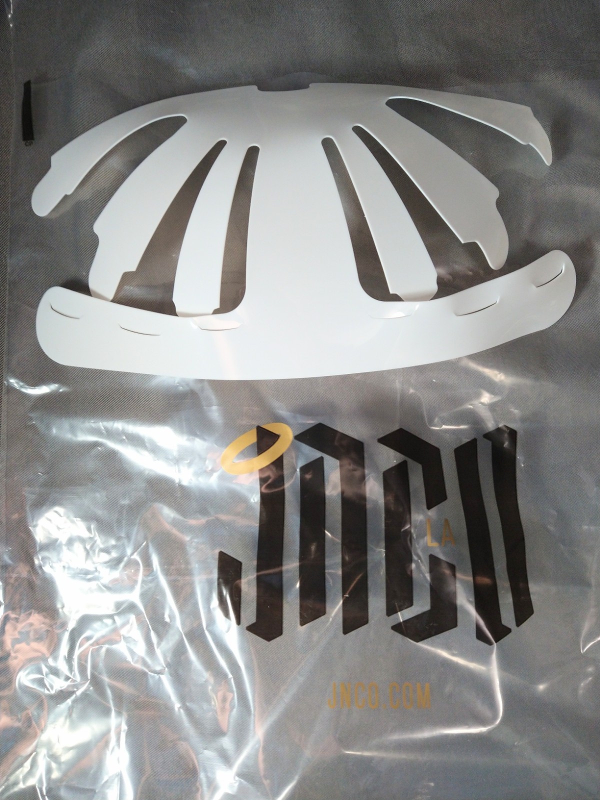 JNCO Plastic Hat Bag + Plastic Hat Shape Stabilizer 19"x14.5" Bag & Shaper ONLY