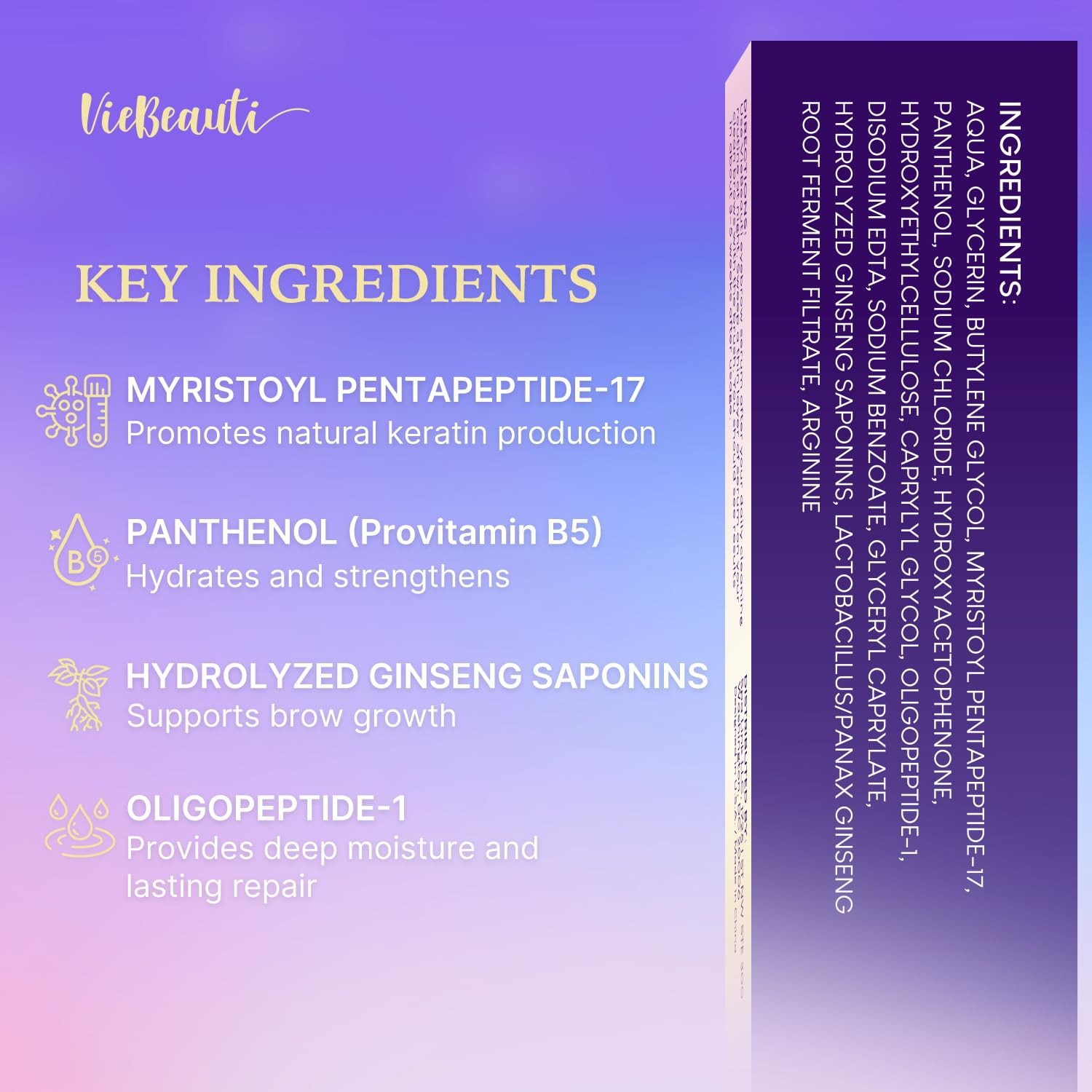 Eyelash Growth Serum 2ml - Advanced Serum for Longer, Fuller Lashes