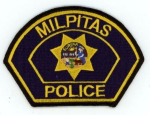 CALIFORNIA CA MILPITAS POLICE NICE SHOULDER PATCH SHERIFF