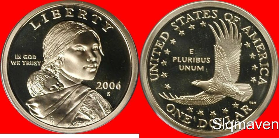 2006 S Sacagawea Dollar Deep Cameo Gem Proof