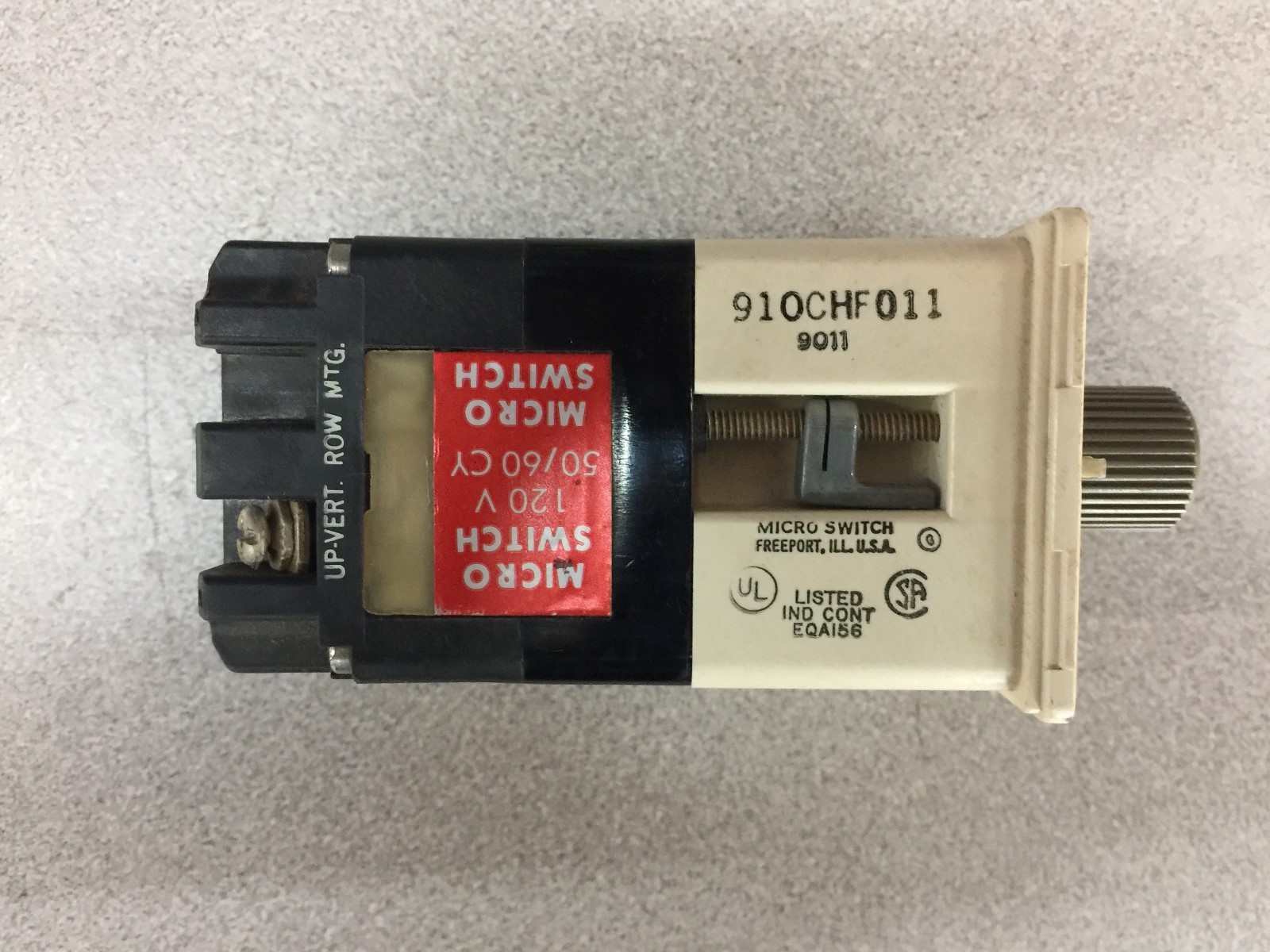NEW NO BOX MICRO SWITCH 4 WAY LIGHTED SELECTOR SWITCH 910CHF011