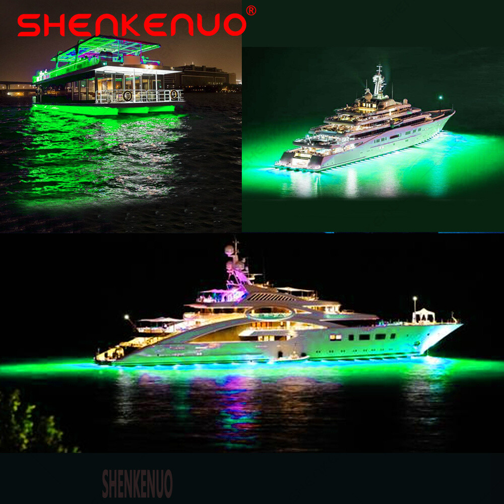 Green Led Strip Light 2835 60led/m Flexible black light Resin Curing 12V DC US