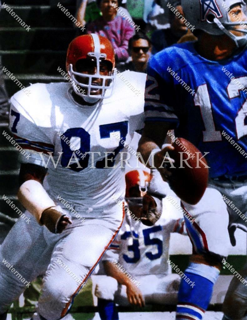 EL267 Rich Tombstone Jackson Denver Broncos 8x10 11x14 16x20 Colorized Photo