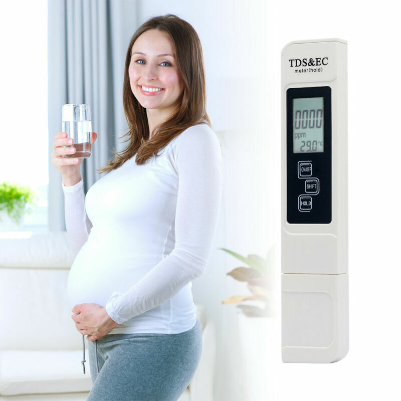 TDS EC Detector Portable Pen Tester Digital Water Resist Meter Lab Test PH Meter