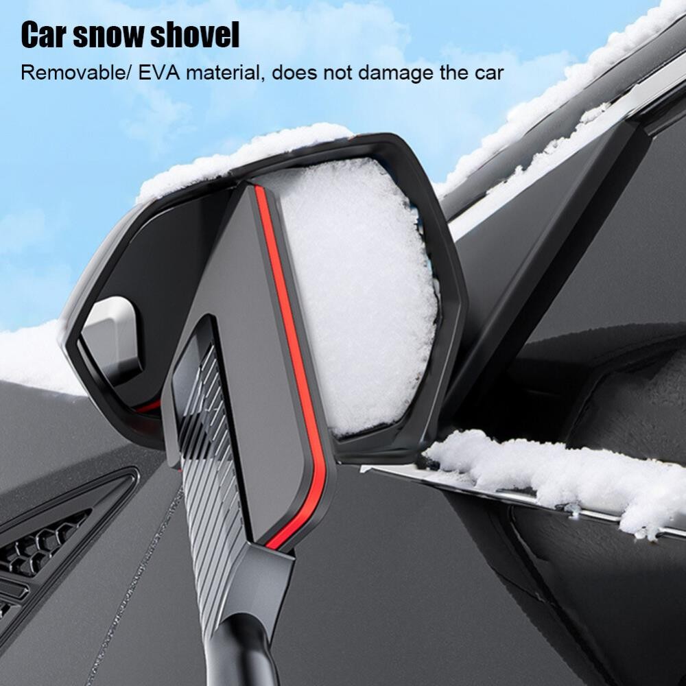 Car Snow Shovel Windscreen Window Snow Shovel Brush Removable For SUV Truck RV @