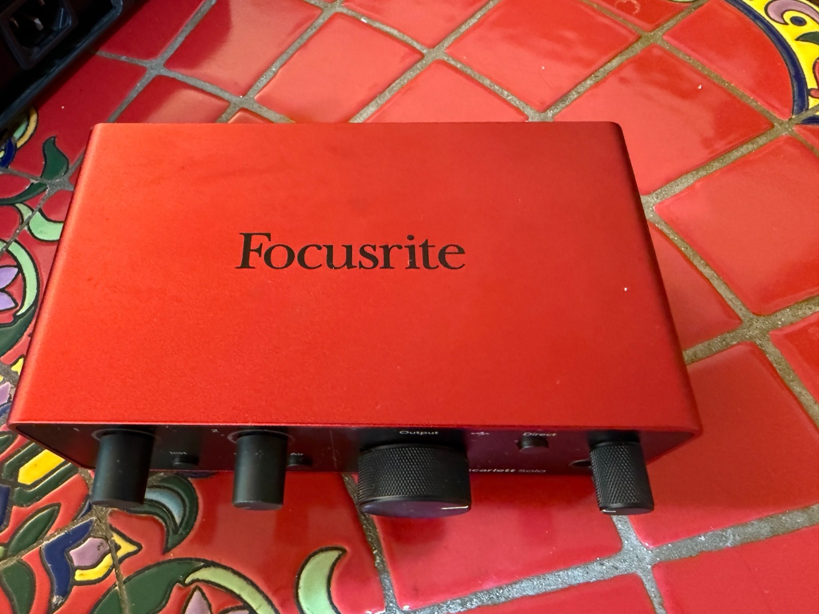 Focusrite Scarlett Solo 4th Gen USB Audio Interface