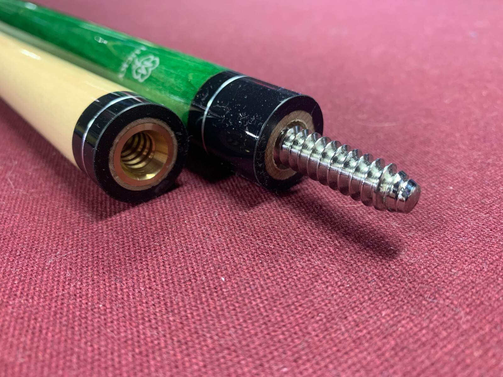 New Green McDermott Pool Cue + Free Shipping