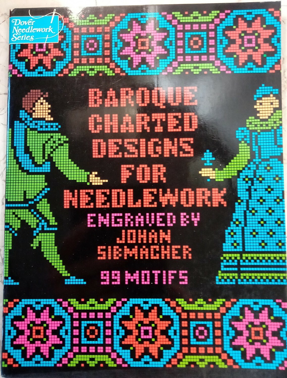 Dover Needlework Baroque Charted Designs for Needlework 99 Motifs Sibmacher 1975