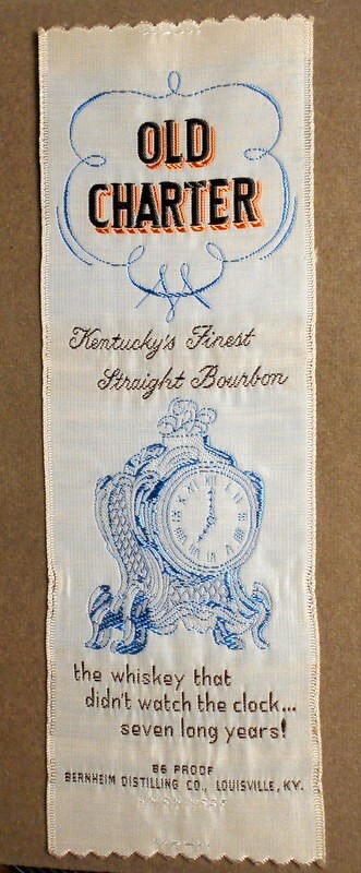 Ribbon: Old Charter, Kentucky’s Fines Straight Bourbon, The Whiskey That Didn’t