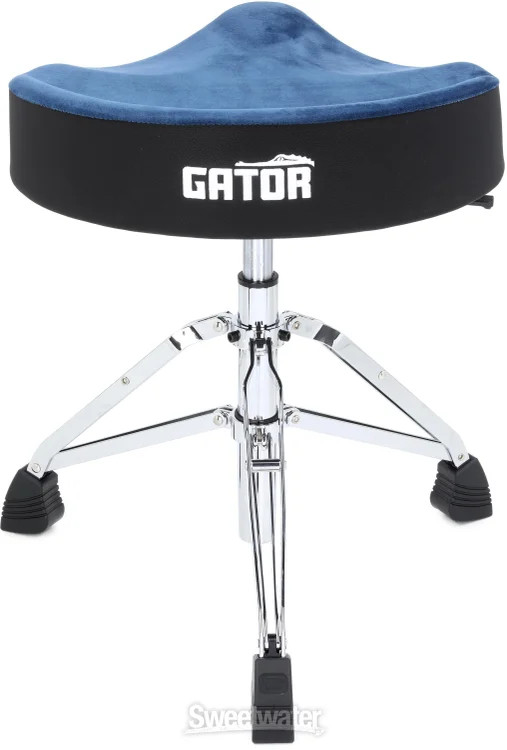 Gator Air Glide Drum Throne - Blue
