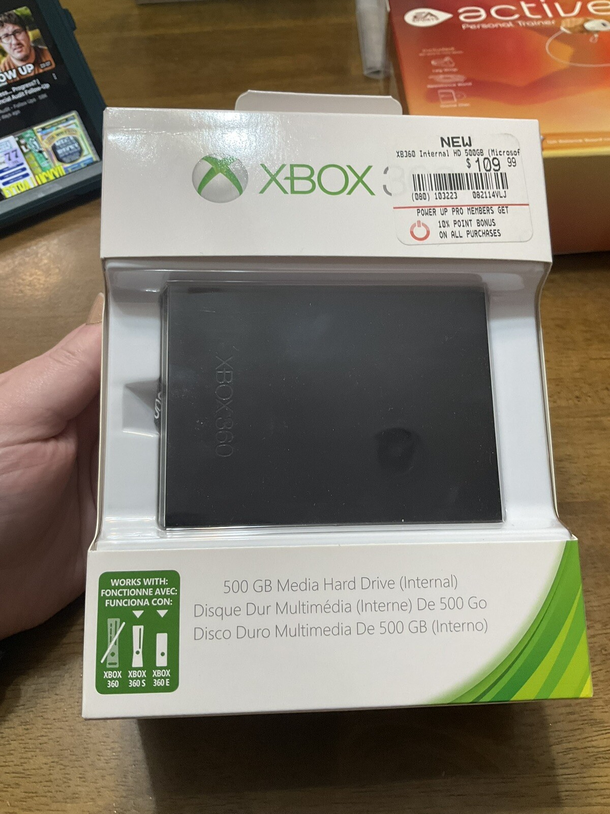 Genuine Microsoft 500GB Hard Drive Internal Xbox 360 Slim-Backwards Compatible
