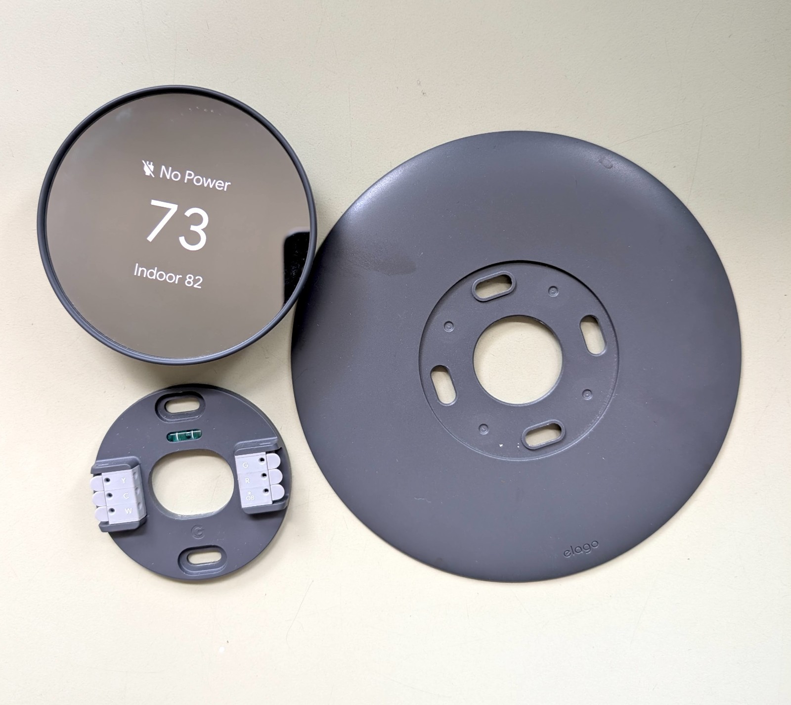 Google Nest Smart Thermostat, Charcoal-Model G4CVZ