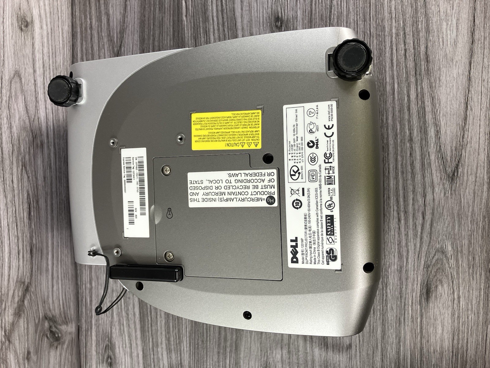 Dell 1201MP DLP Desktop Projector W/ Dell Original Case + Remote