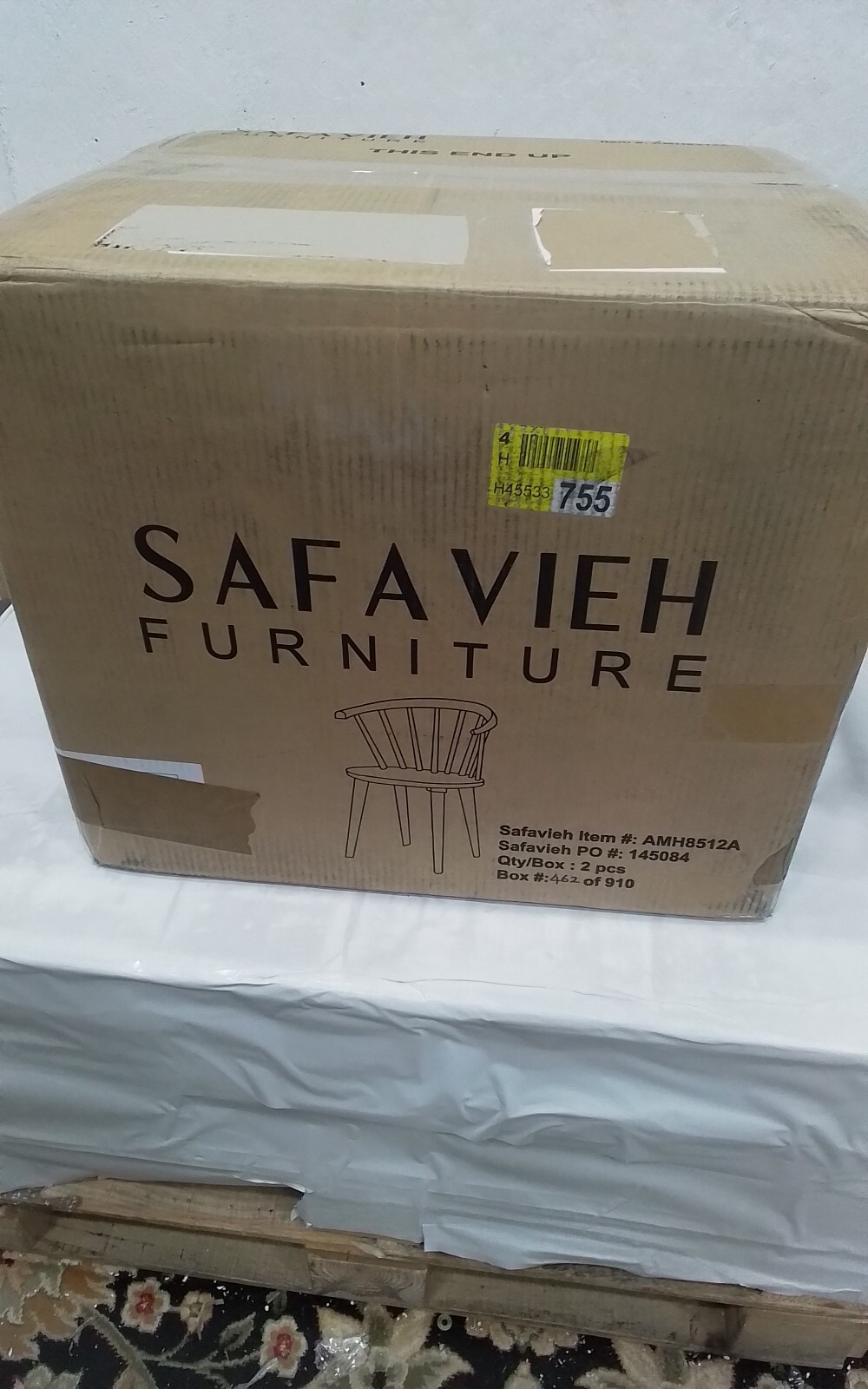 Safavieh BLANCHARD SIDE CHAIR, Reduced Price 2172747734 AMH8512A
