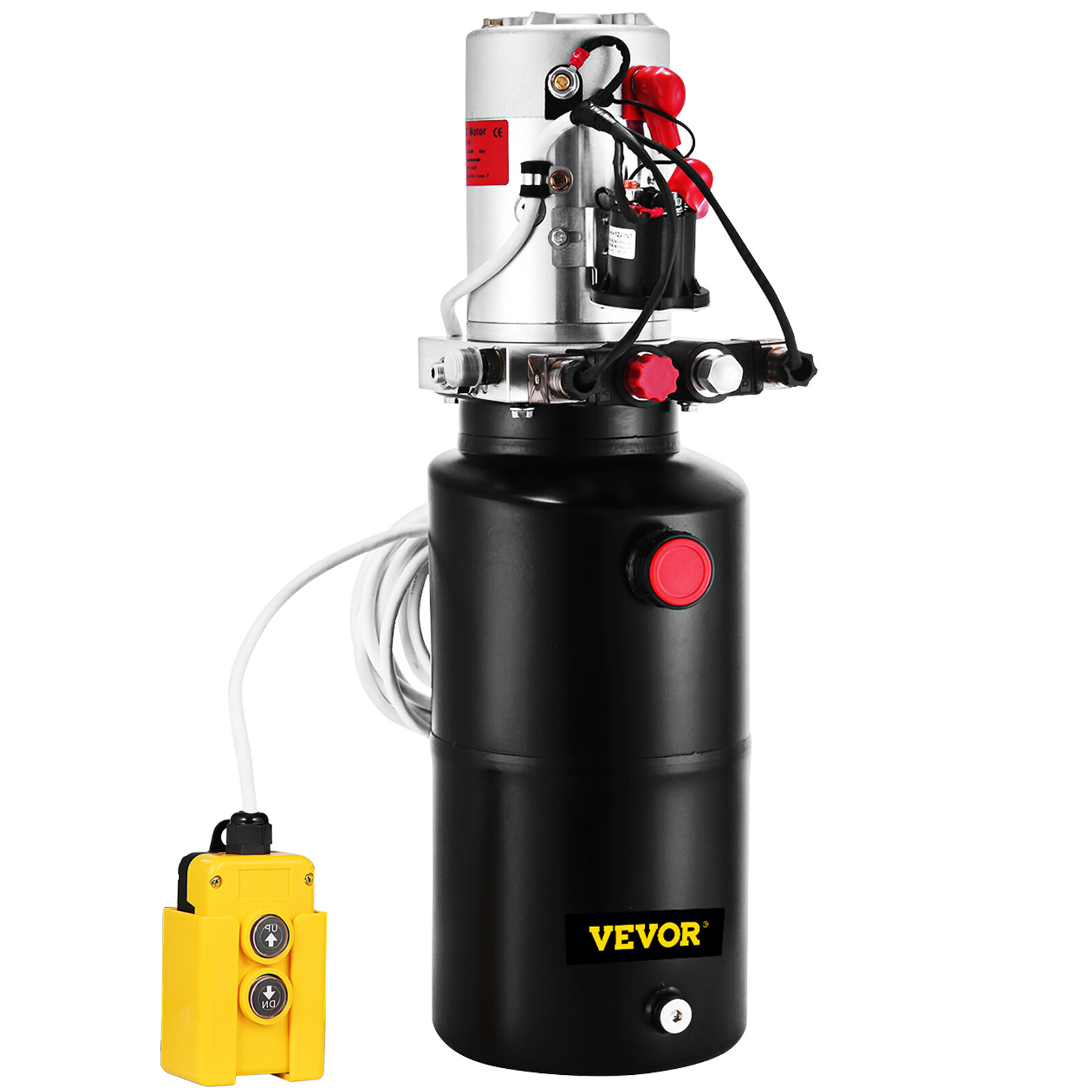 8 Quart Hydraulic Pump Double Acting 12V DC Hydraulic Power Unit Remote Control