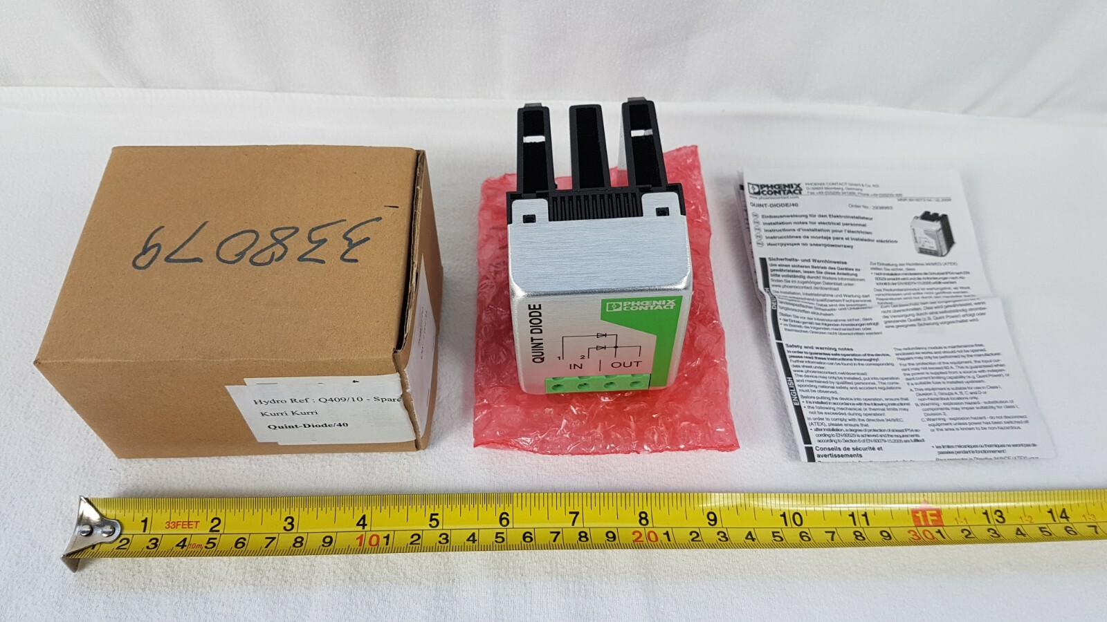 Phoenix Contact Quint-Diode/40 In: 24VDC - Unused