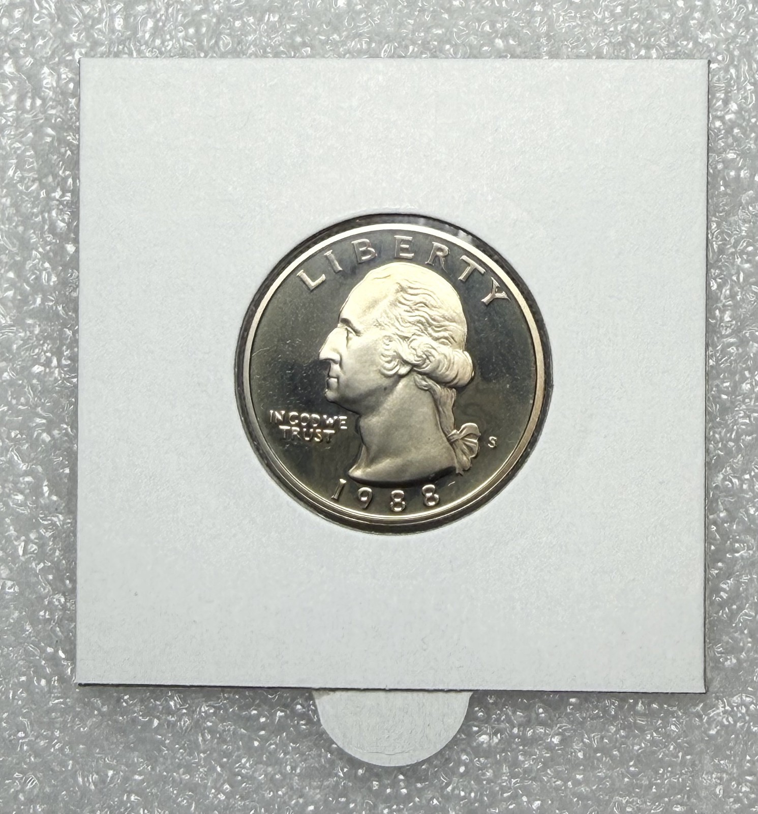 1988 S Washington Quarter, Uncirculated - for your quarter book!