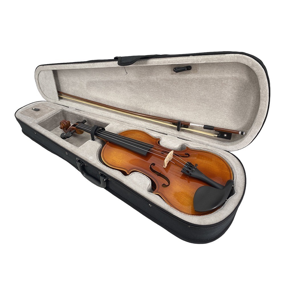 4/4 Violin Starter Kit Spruce Top Maple Back with Case Accessories Beginner Kit