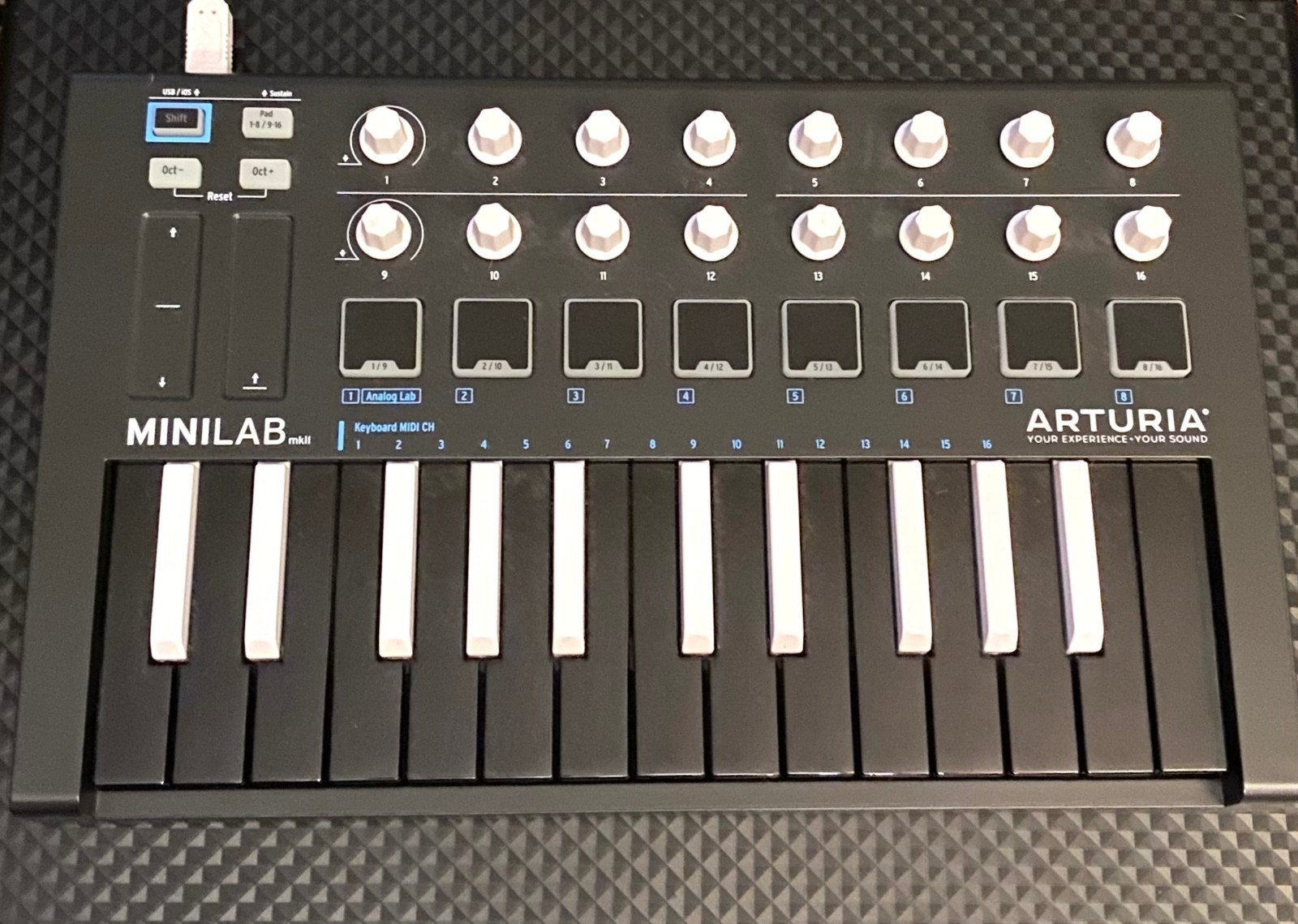 Arturia MiniLab MkII Inverted Keys Black Limited Edition 25-Key MIDI Controller