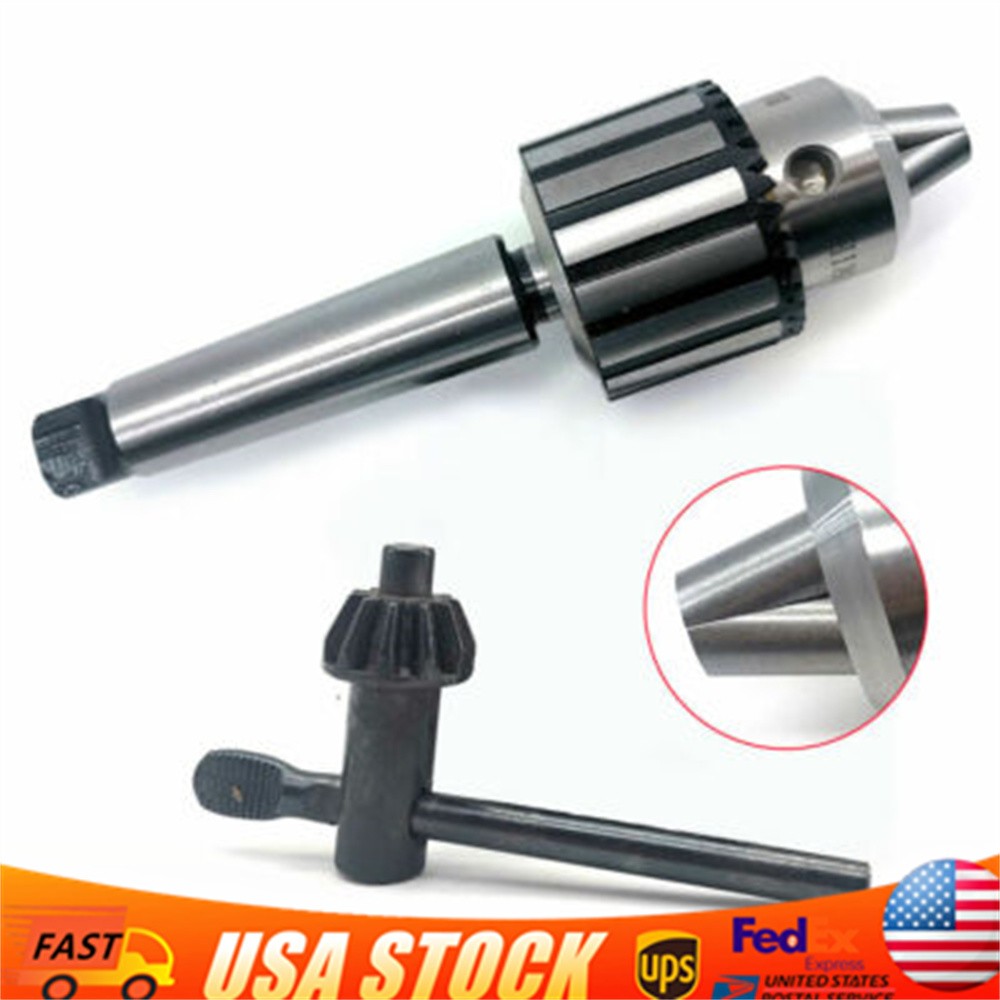 3/4" Heavy Duty Drill Chuck for Drill presses /Lathes spindle MT4 shank 5-20mm
