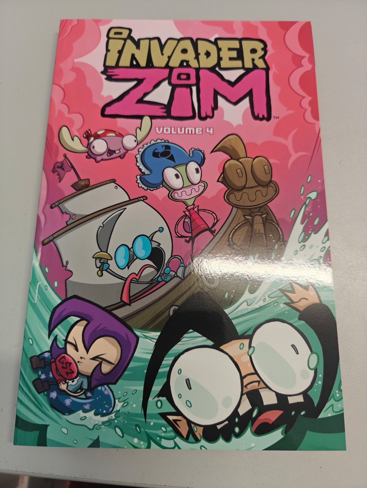 INVADER ZIM TPB VOLUME #4 (2017) - GRADE NM - ONI PRESS WARREN WUCINICH