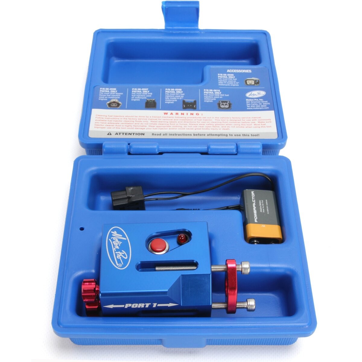 Motion Pro Fuel Injector Cleaner Kit for HV2 - 08-0615