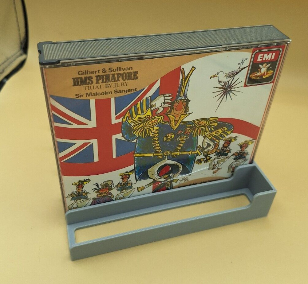 PS1 / CD Multi Disc Case Organizer Tray, 5 or 10 Slots, 3D Printed