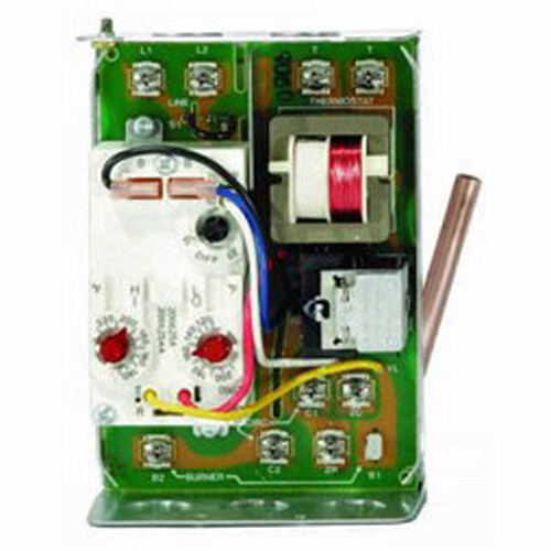 Resideo L8124A1007/U Aquastat Triple for Oil 130-240 Deg Fahrenheit High Limit