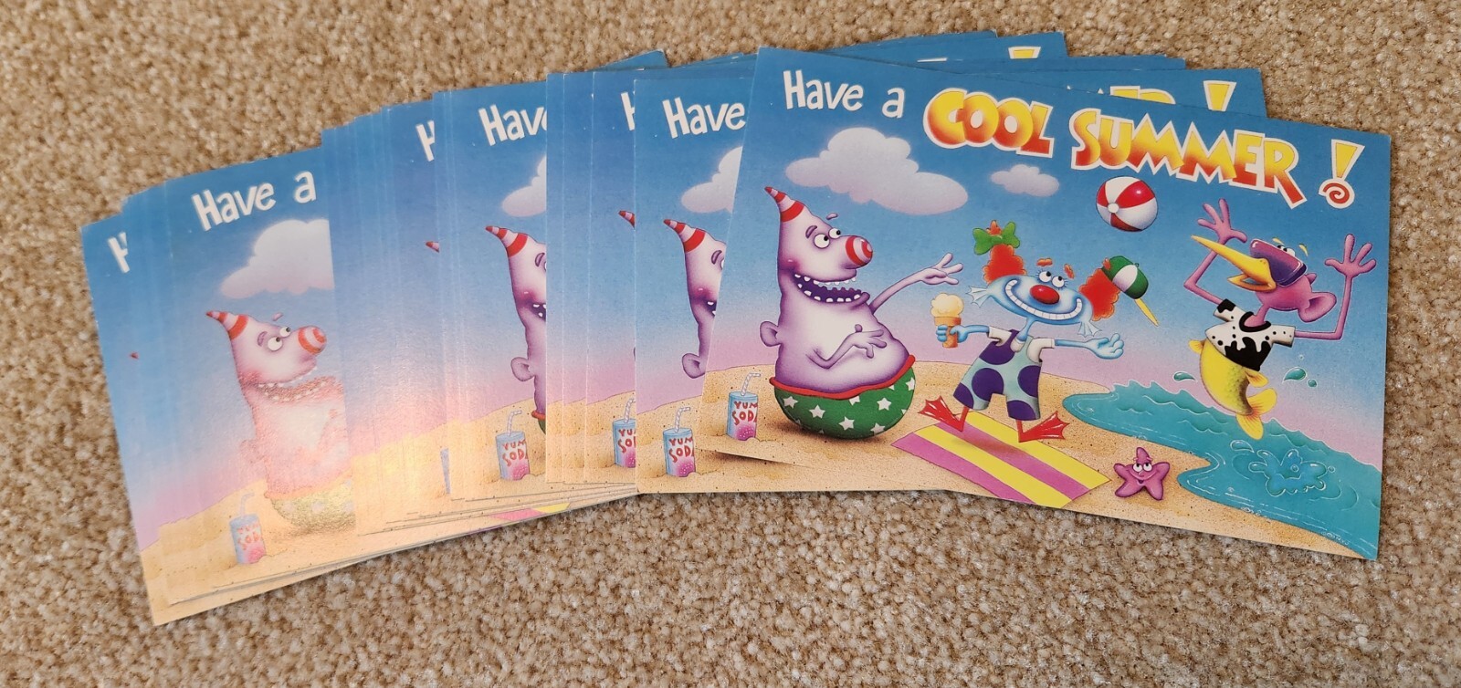 "Have a Cool Summer!" Postcards from Lifetouch x24