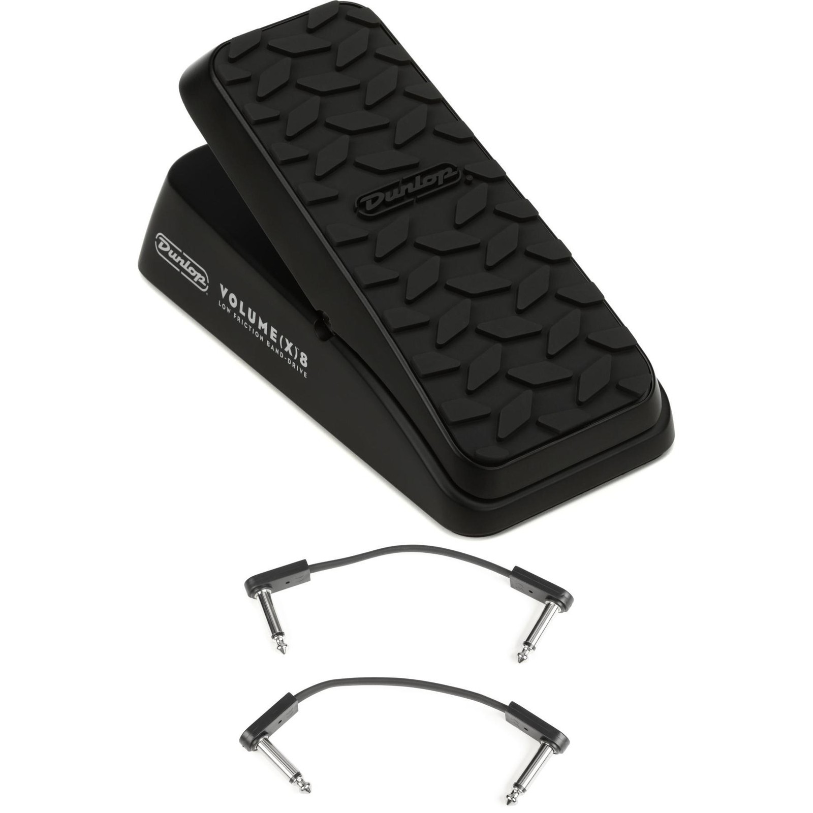 Dunlop DVP5 Volume (X) 8 Pedal with EBS Patch Cables
