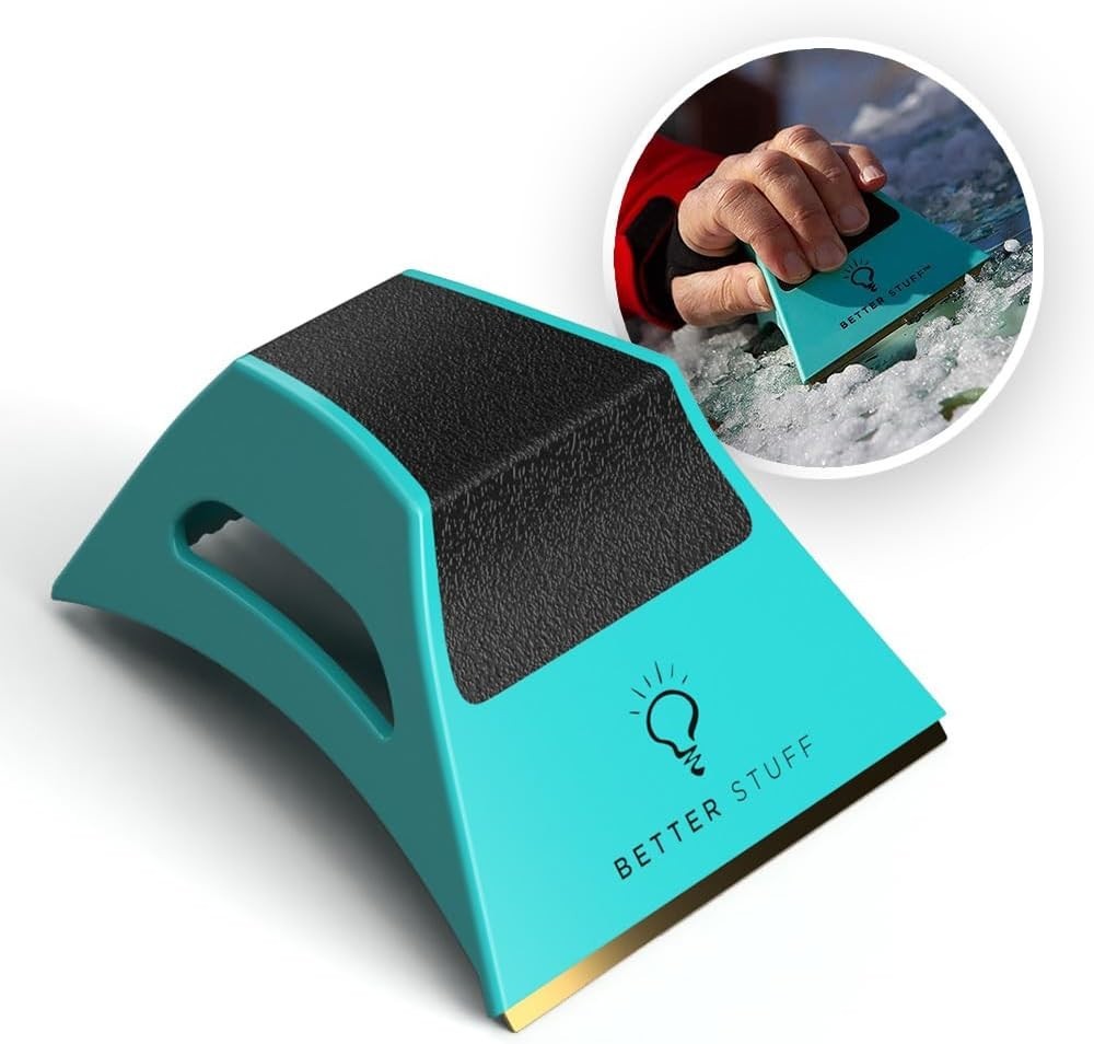 Ergonomic Ice Scraper for Windshields - Fast & Efficient Frost Removal
