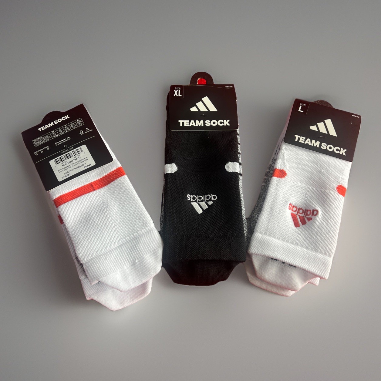 1 Adidas Team Crew Socks  Arch & Ankle Compression 1-pair Pd-0923