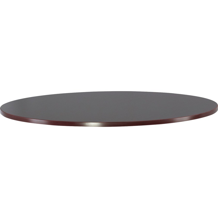 Lorell LLR69401 Table Base 24"W x 42"D x 29"H Mahogany