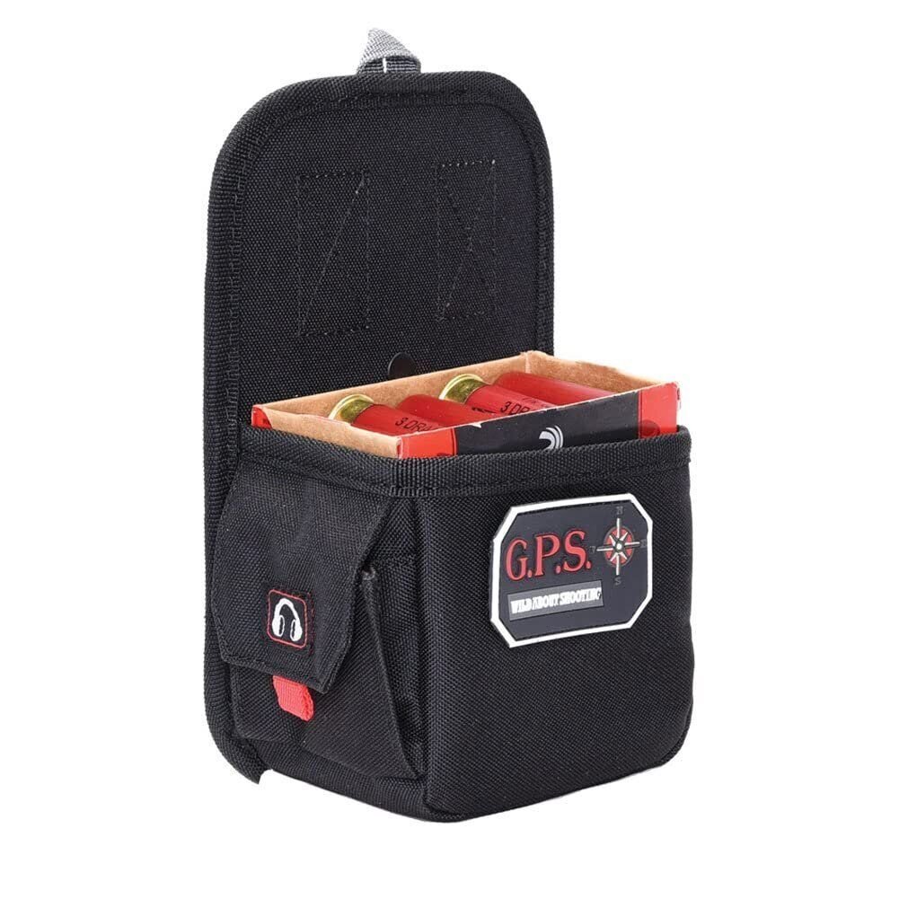 G Outdoors GPS-575BCB Single Box Shell Carrier, 12 Gauge/20 Gauge, Black