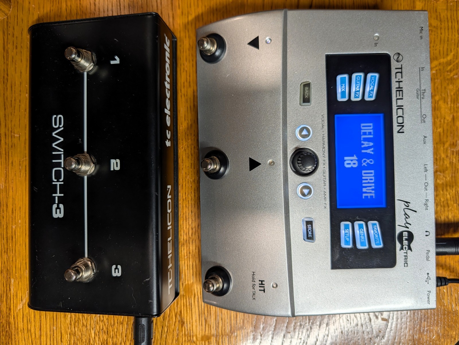 TC Helicon Play Electric/ Vocal & Guitar Effects