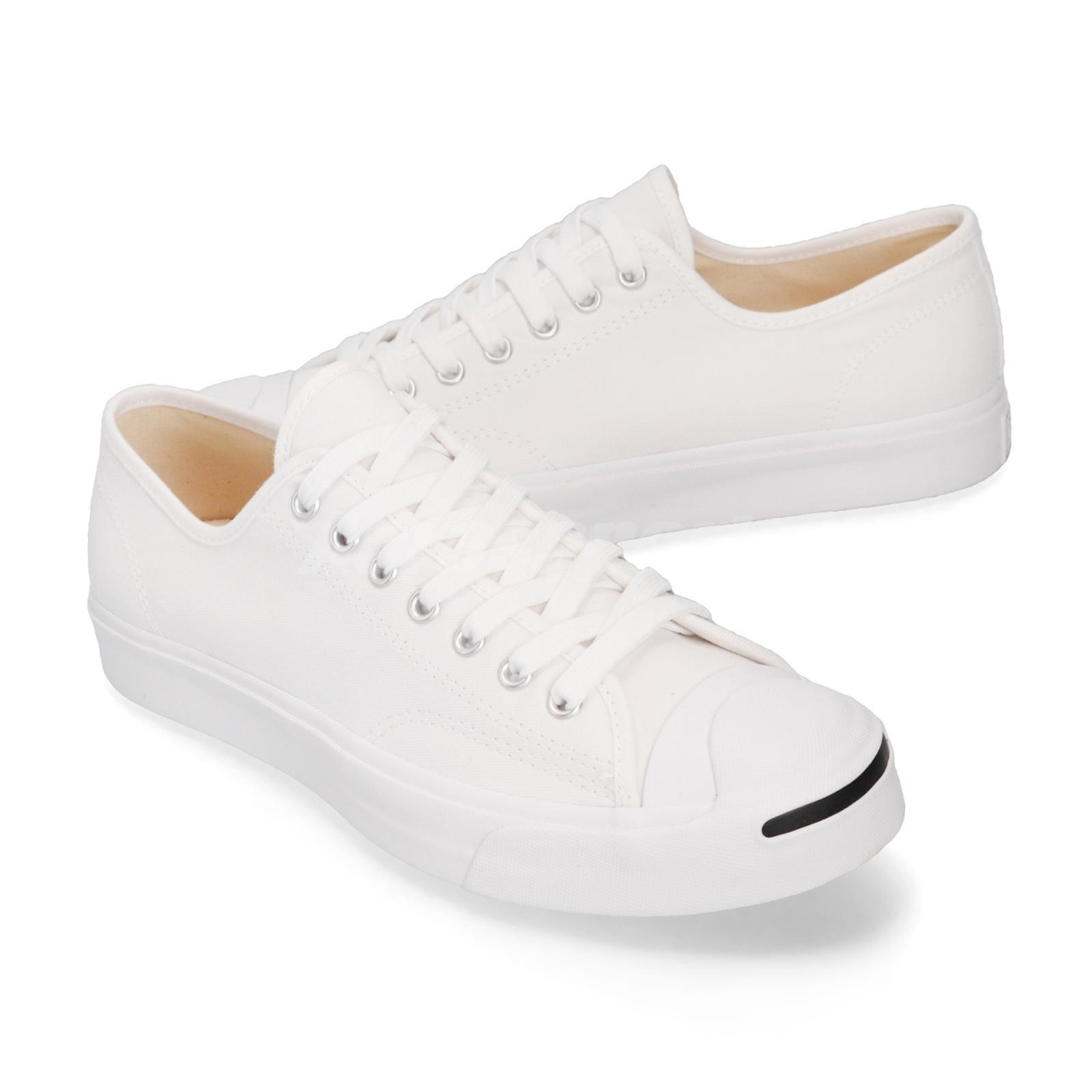 Converse Jack Purcell OX White Men Women Unisex Casual Shoes Sneakers 164057C