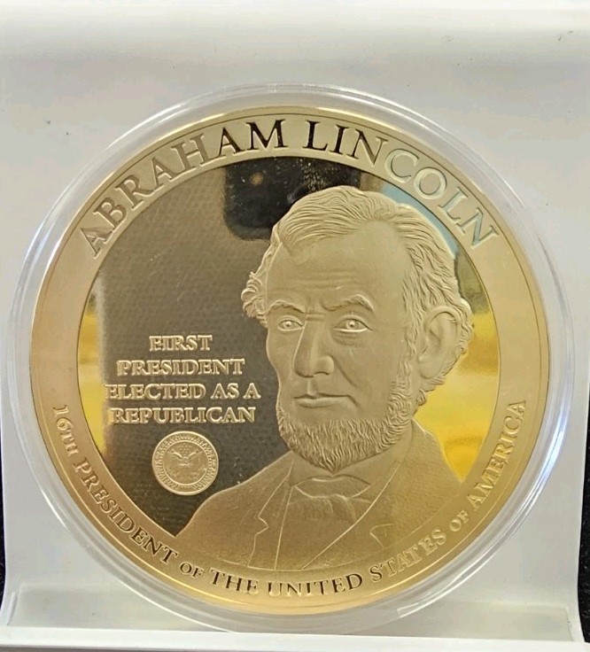 American Mint United States President LINCOLN.  Coins.COA