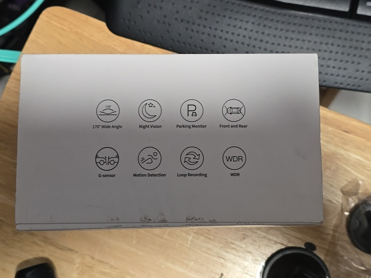 AUTOSOCK A40 DASH CAMERA WITH REAR CAMERA USE