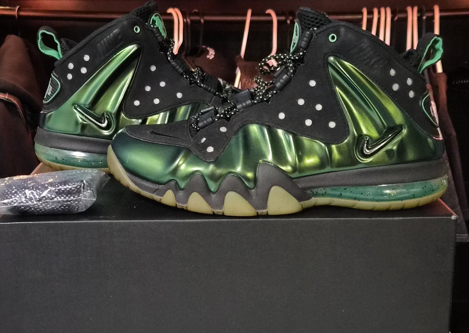 Nike Barkley Posite Max Gamma Green used Mens 9.5